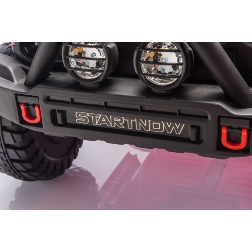 Ružové vozidlo Jeep BEAST 4x4