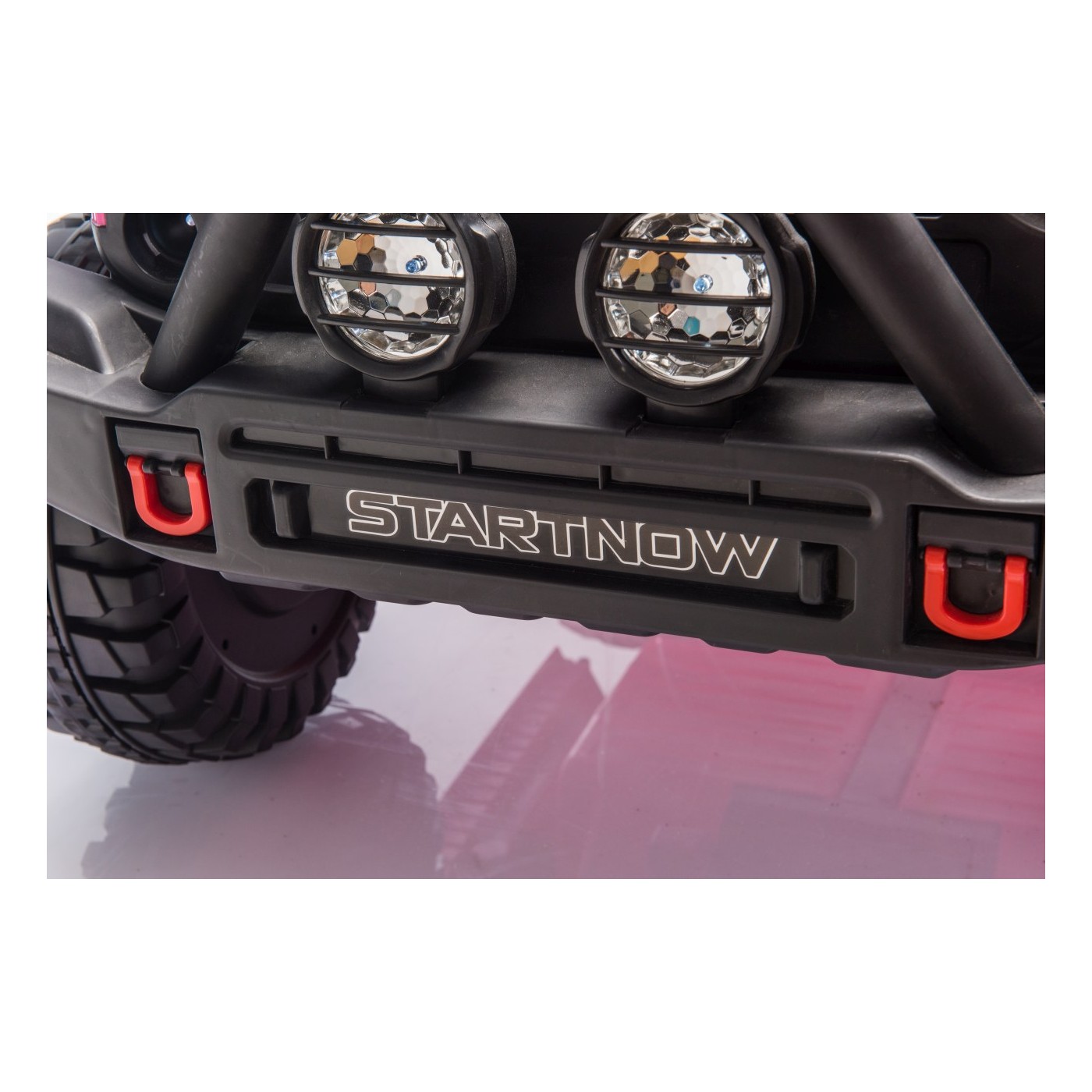 Ružové vozidlo Jeep BEAST 4x4