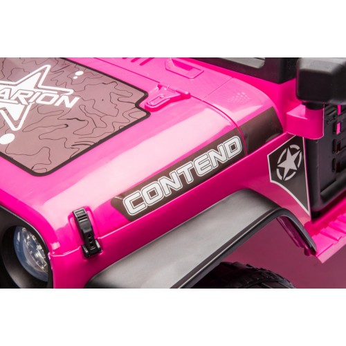 Ružové vozidlo Jeep BEAST 4x4