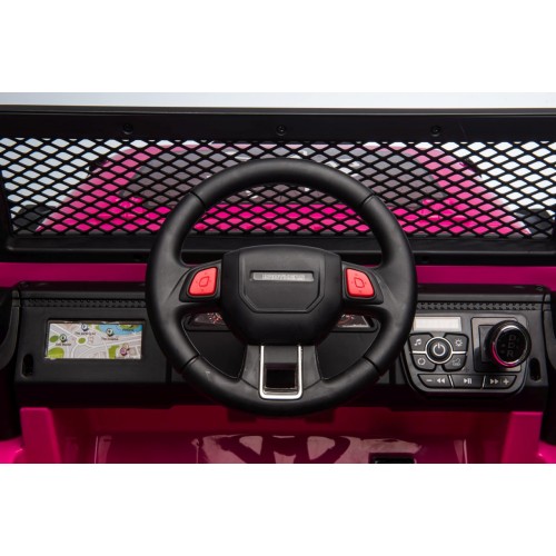 Ružové vozidlo Jeep BEAST 4x4