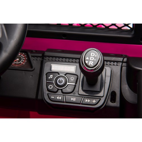 Ružové vozidlo Jeep BEAST 4x4