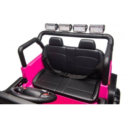 Ružové vozidlo Jeep BEAST 4x4