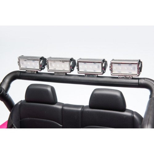 Ružové vozidlo Jeep BEAST 4x4