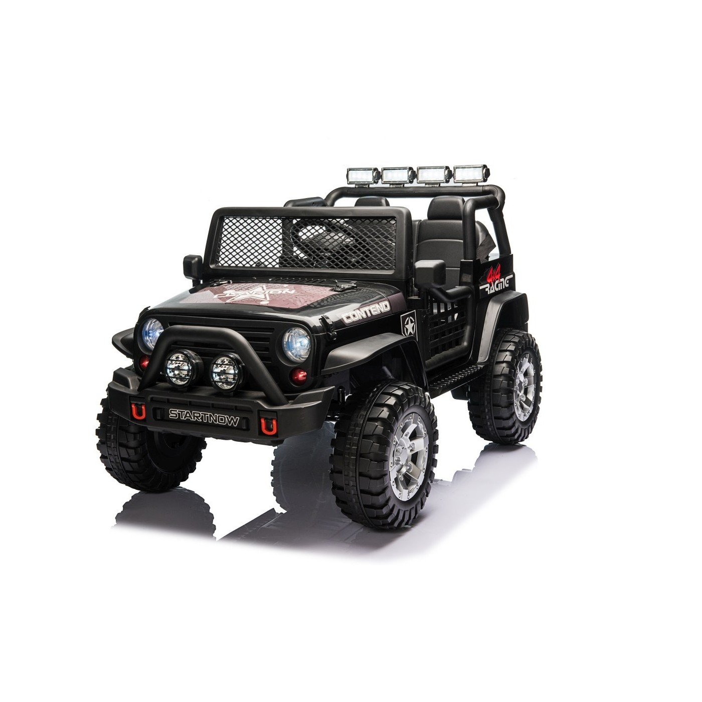 Jeep BEAST 4x4 čierne vozidlo