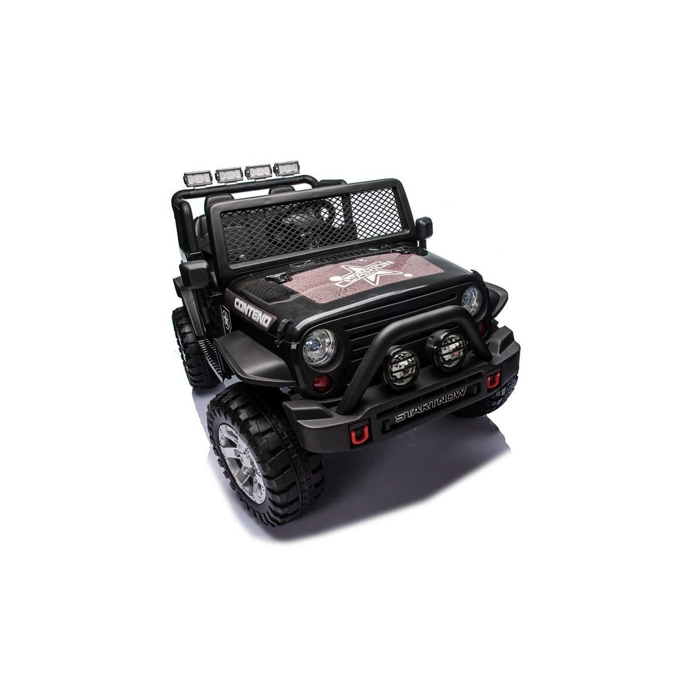 Jeep BEAST 4x4 čierne vozidlo