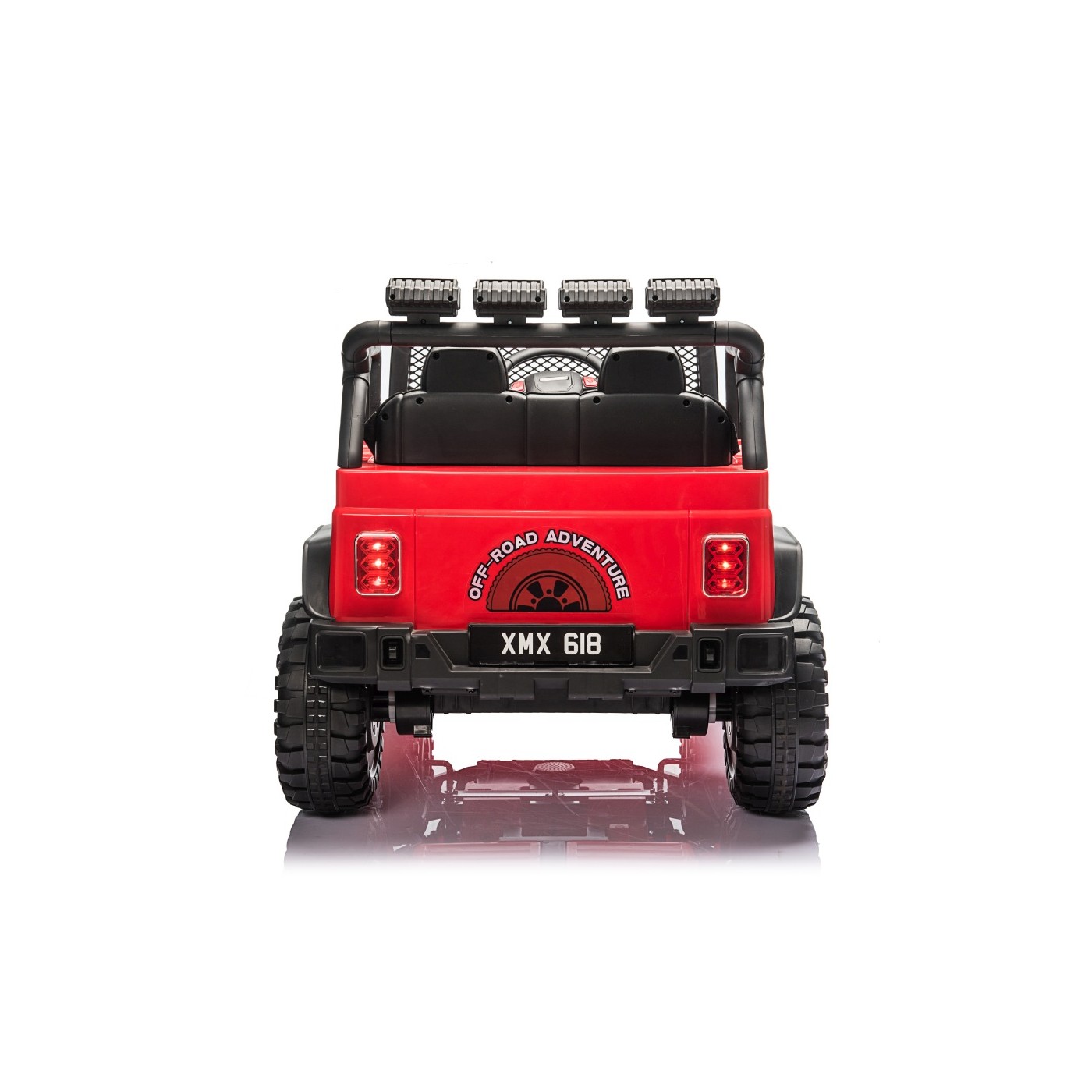 Jeep BEAST 4x4 Červený