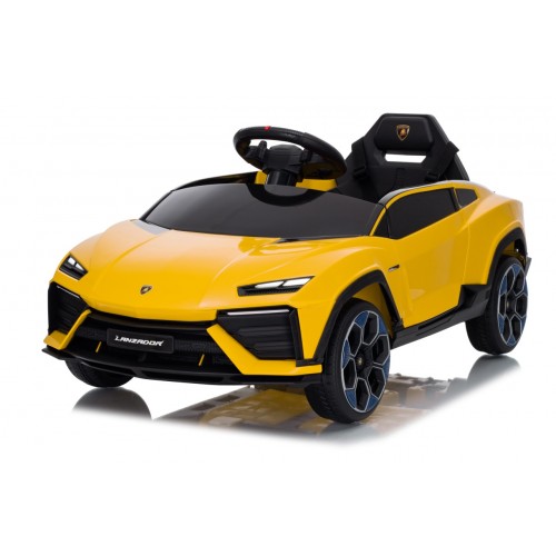 Žlté vozidlo Lamborghini Lanzador