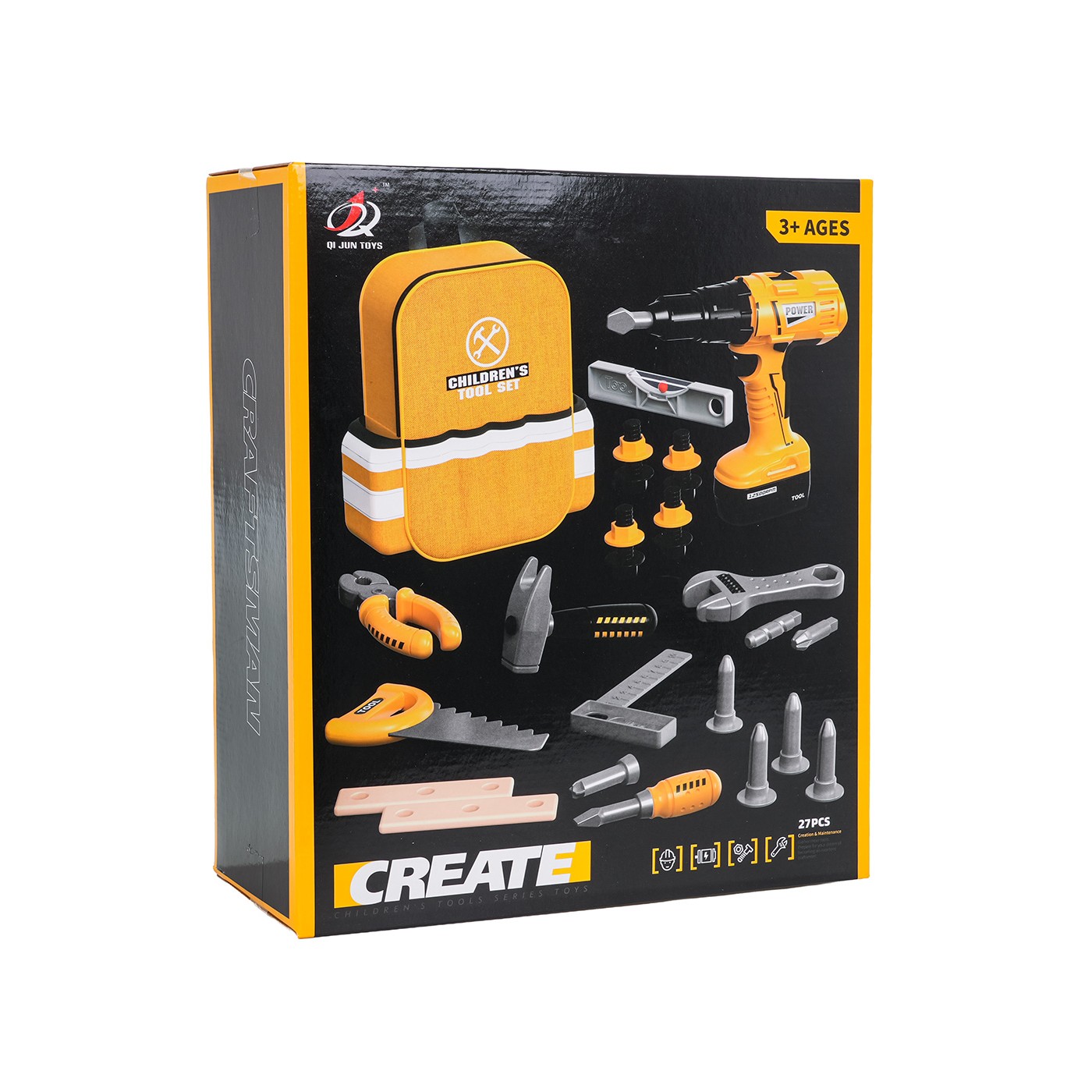 Sada pre malého kutila žltá + batoh