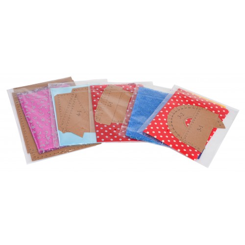 Malá dizajnérska súprava, farebné materiály + príslušenstvo