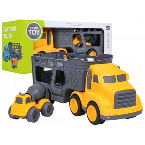 Sada vozidiel odťahovky + stavebné autá