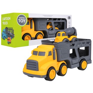 Sada vozidiel odťahovky + stavebné autá