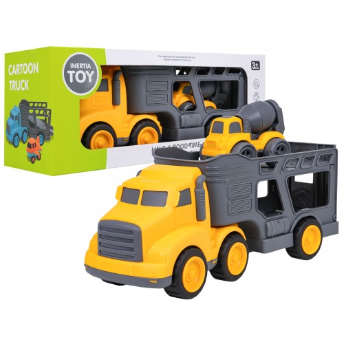 Sada vozidiel odťahovky + stavebné autá