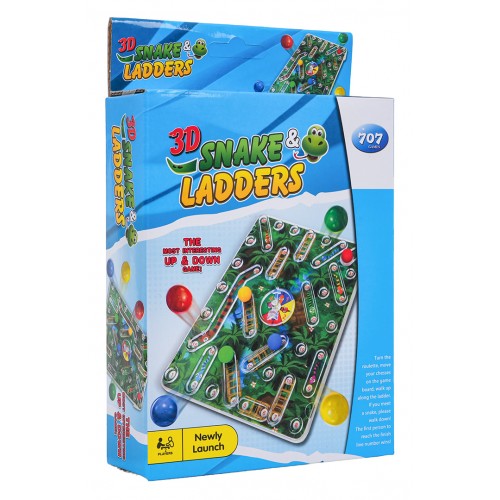 Mini spoločenská hra Rebríky