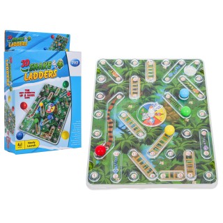 Mini spoločenská hra Rebríky