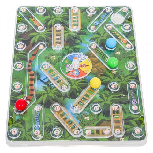 Mini spoločenská hra Rebríky