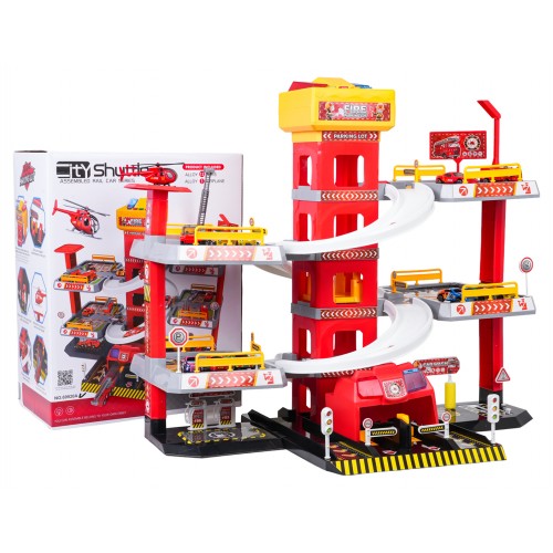 Viacpodlažné parkovisko pre hasičský zbor + príslušenstvo