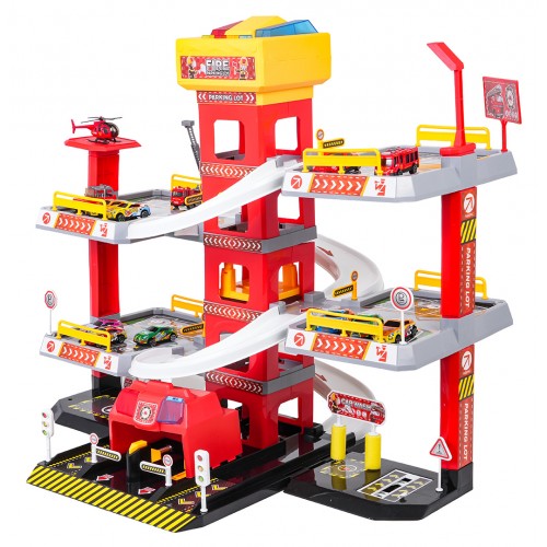 Viacpodlažné parkovisko pre hasičský zbor + príslušenstvo