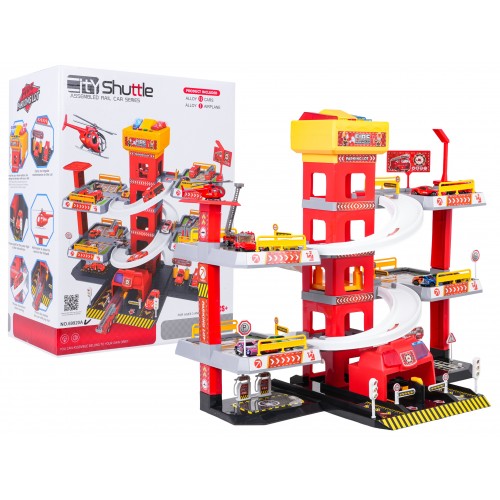 Viacpodlažné parkovisko pre hasičský zbor + príslušenstvo