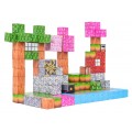Sada magnetických kociek, blokov, 200 ks.