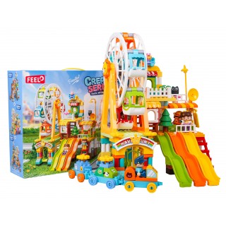 Stavebné bloky pre zábavný park 235 ks.