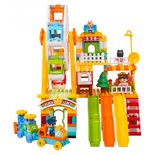 Stavebné bloky pre zábavný park 235 ks.