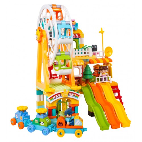 Stavebné bloky pre zábavný park 235 ks.