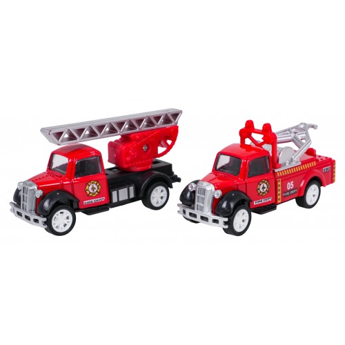 Sada pre hasičskú garáž + príslušenstvo a figúrky