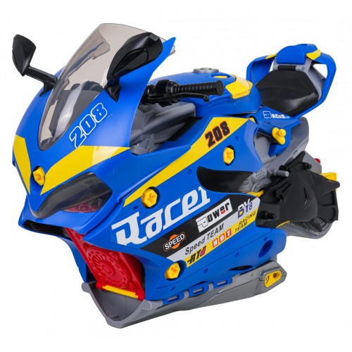 MEGA parkovanie s funkciou dymu pre motocykle