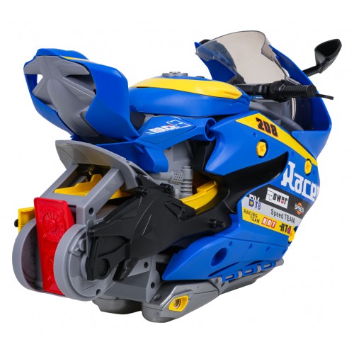 MEGA parkovanie s funkciou dymu pre motocykle