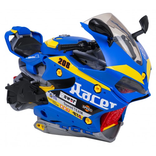 MEGA parkovanie s funkciou dymu pre motocykle