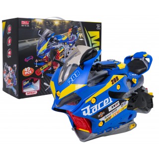 MEGA parkovanie s funkciou dymu pre motocykle