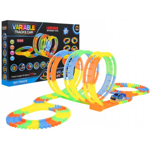 Automobilová pretekárska dráha VARIABILNÁ 162 ks.