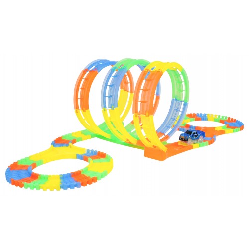 Automobilová pretekárska dráha VARIABILNÁ 162 ks.