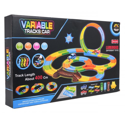 Automobilová pretekárska dráha VARIABILNÁ 179 ks.