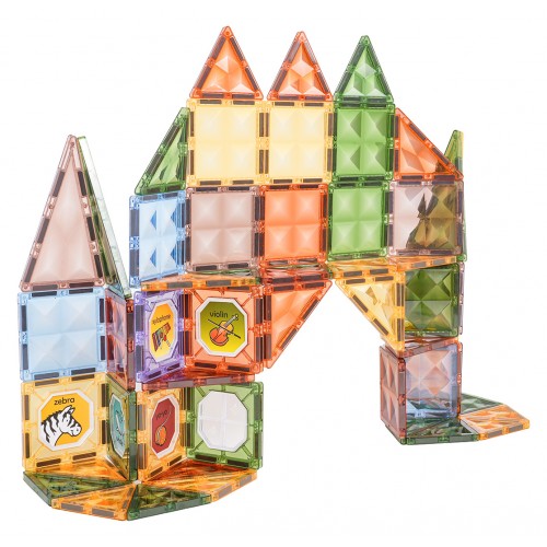 Sada 3D magnetických kociek, 85 ks.