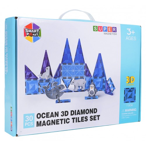 Sada stavebných kociek ĽAD SNEH 30 ks.