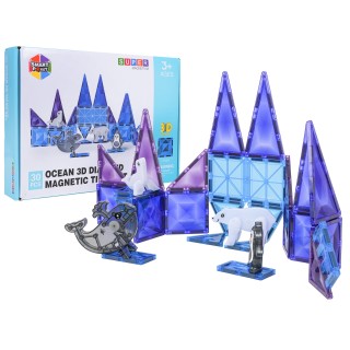 Sada stavebných kociek ĽAD SNEH 30 ks.