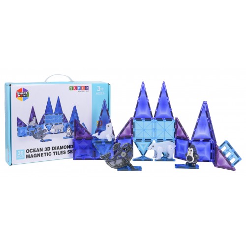 Sada stavebných kociek ĽAD SNEH 30 ks.