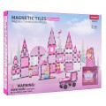 Sada magnetických kociek Ružová princezná, 58 ks.