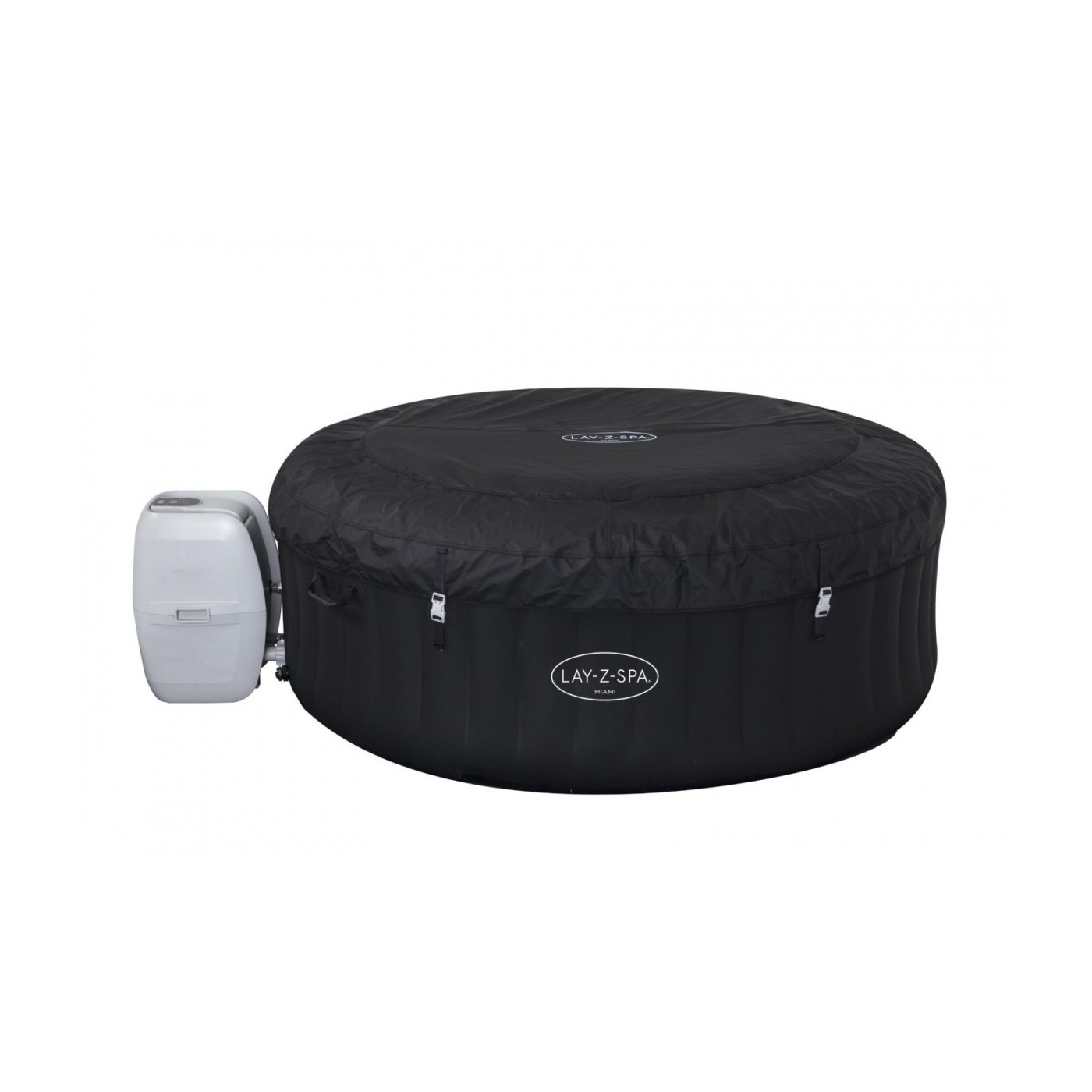 Miami Lay-Z-Spa Nafukovacie Spa BESTWAY 4-os.+ Čerpadlo s panelom + Filter