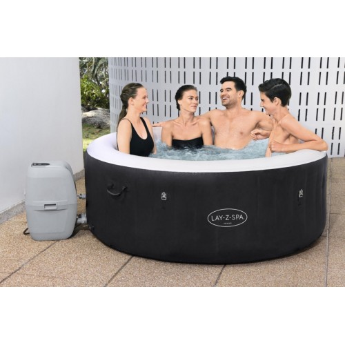 Miami Lay-Z-Spa Nafukovacie Spa BESTWAY 4-os.+ Čerpadlo s panelom + Filter