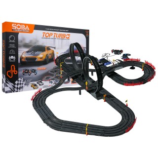 MEGA pretekárska dráha + autá