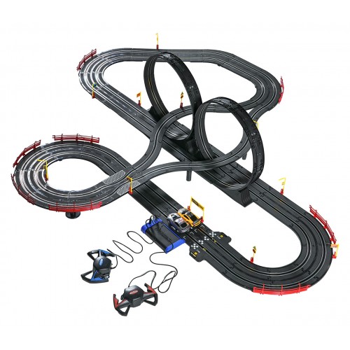 MEGA pretekárska dráha + autá