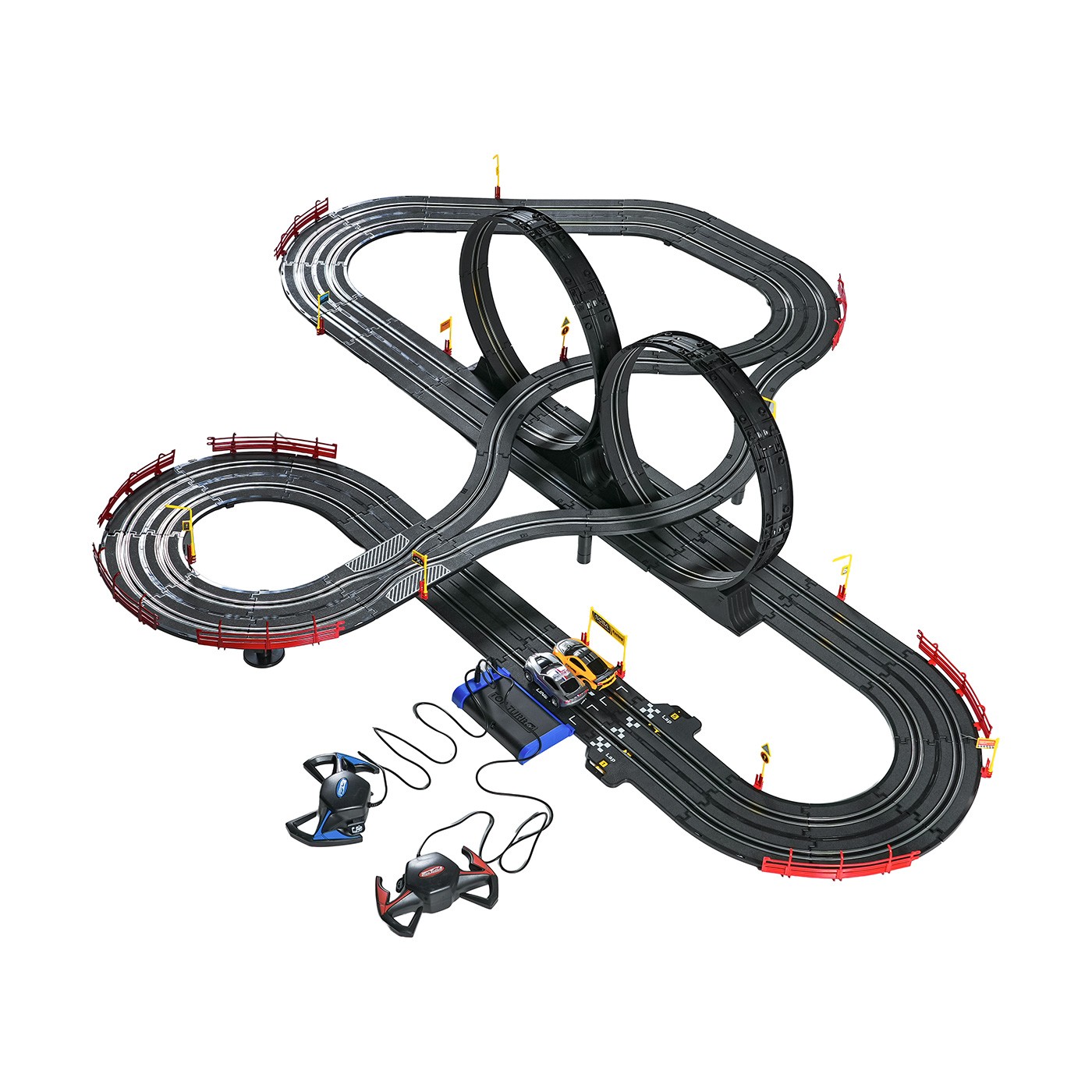 MEGA pretekárska dráha + autá