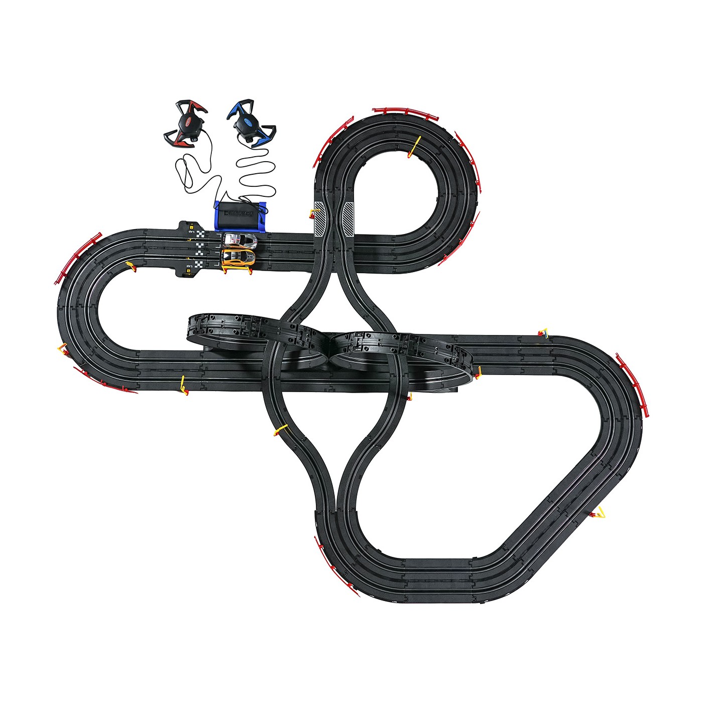 MEGA pretekárska dráha + autá