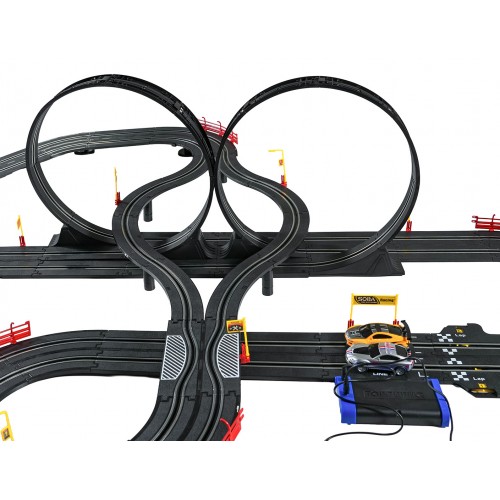 MEGA pretekárska dráha + autá