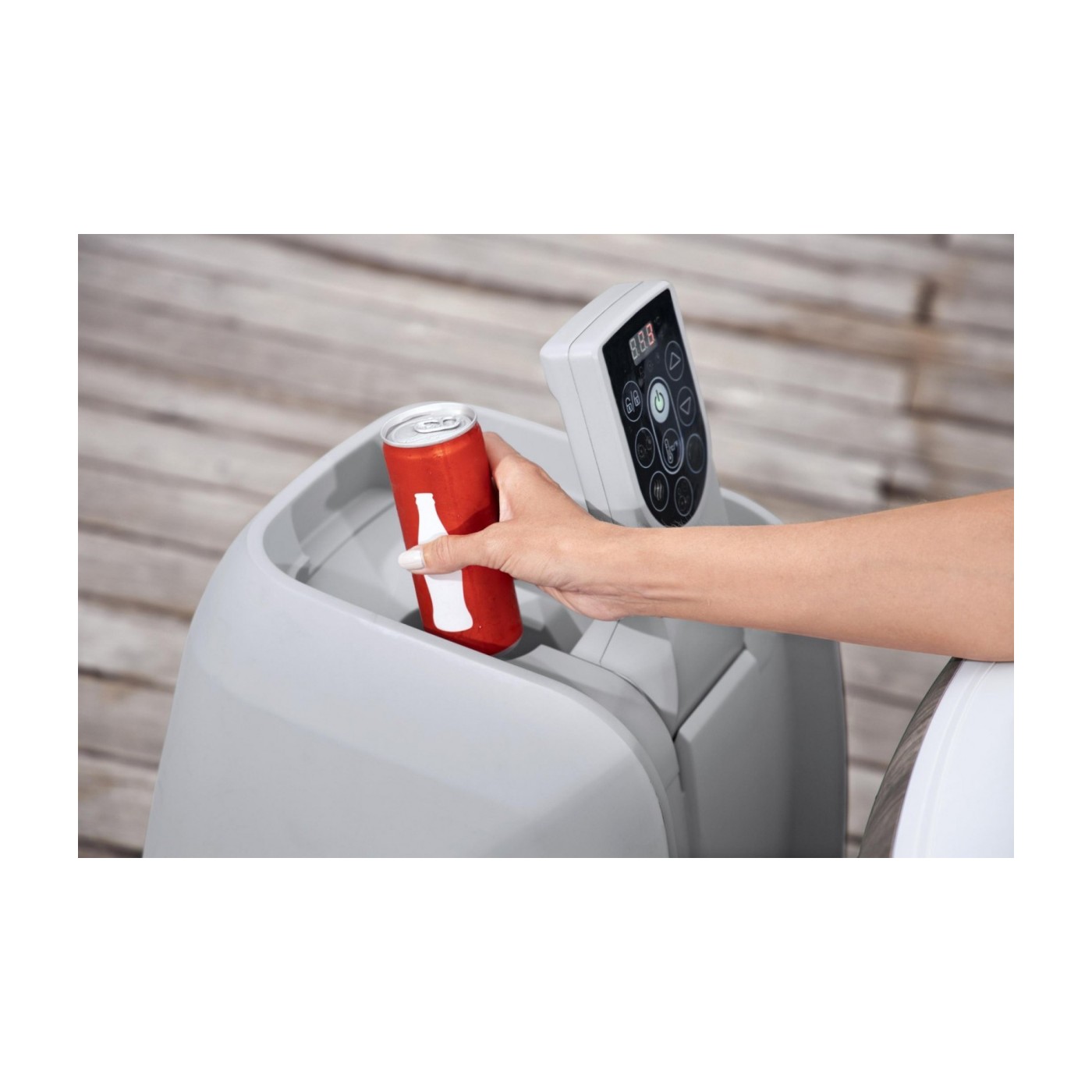 Miami Lay-Z-Spa Nafukovacie Spa BESTWAY 4-os.+ Čerpadlo s panelom + Filter