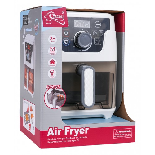 Vzduchová fritéza so svetlami a zvukmi + príslušenstvo