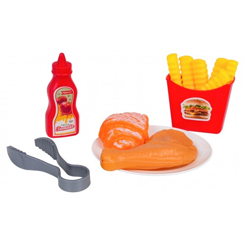 Vzduchová fritéza so svetlami a zvukmi + príslušenstvo