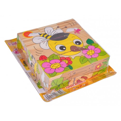 Drevené kocky pre najmenší hmyz, edícia